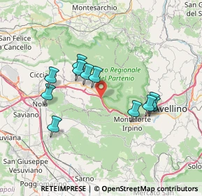 Mappa A16, 83027 Mugnano del Cardinale AV, Italia (6.95091)