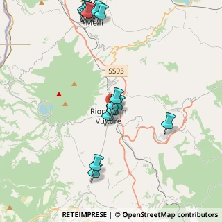 Mappa Via Massimo Pallottino, 85028 Rionero In Vulture PZ, Italia (4.69429)