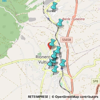 Mappa Via Massimo Pallottino, 85028 Rionero In Vulture PZ, Italia (0.80455)
