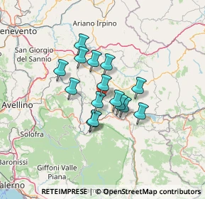 Mappa SS400, 83057 Sant'Angelo dei Lombardi AV, Italia (9.87267)