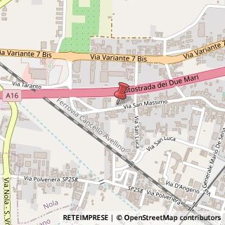 Mappa Via San Massimo, 218, 80035 Nola, Napoli (Campania)