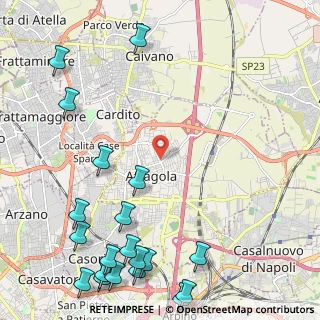 Mappa Via Cinquevie II Traversa, 80021 Afragola NA, Italia (3.479)