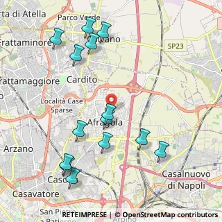 Mappa Via Cinquevie II Traversa, 80021 Afragola NA, Italia (2.50357)