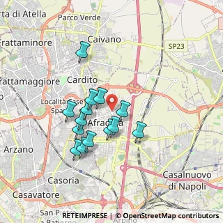 Mappa Via Cinquevie II Traversa, 80021 Afragola NA, Italia (1.59071)