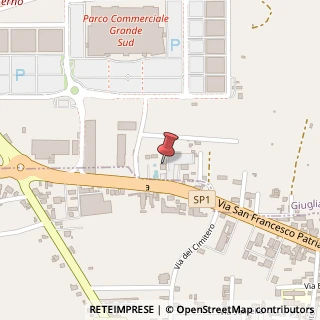 Mappa Via San Francesco a Patria, 52, 80014 Qualiano, Napoli (Campania)