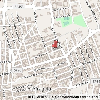Mappa Via Emilio Sereni, 6, 80021 Afragola, Napoli (Campania)