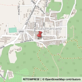 Mappa Via Seminario, 10, 80032 Casamarciano, Napoli (Campania)