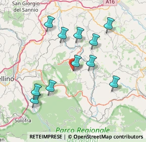Mappa 83040 Castelvetere Sul Calore AV, Italia (7.92)