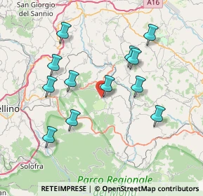 Mappa 83040 Castelvetere Sul Calore AV, Italia (7.93417)