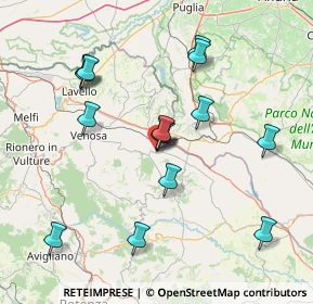 Mappa Via Console Marcello, 85026 Palazzo San Gervasio PZ, Italia (16.224)