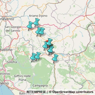 Mappa Via Criscuoli, 83054 Sant'Angelo dei Lombardi AV, Italia (10.06667)
