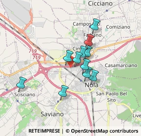 Mappa Via S. Luca, 80035 Nola NA, Italia (1.36182)