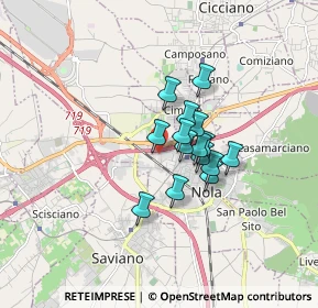 Mappa Via S. Luca, 80035 Nola NA, Italia (1.156)