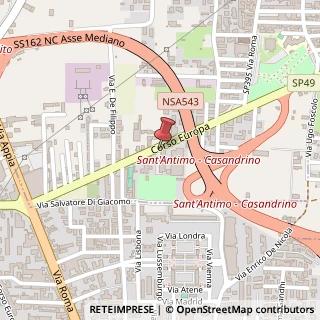 Mappa Corso Europa, 41, 80029 Sant'Antimo, Napoli (Campania)