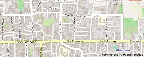 Mappa Giugliano in Campania