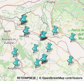 Mappa Via Sebenico, 85026 Palazzo San Gervasio PZ, Italia (16.42947)