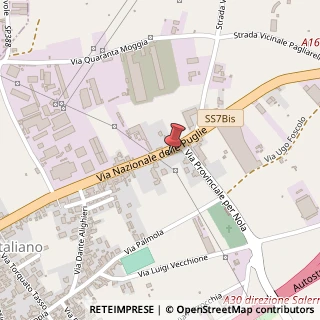 Mappa Via Nazionale delle Puglie, 297, 80030 San Vitaliano, Napoli (Campania)