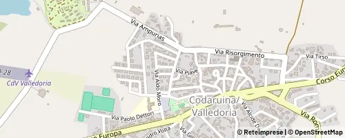 Mappa Valledoria