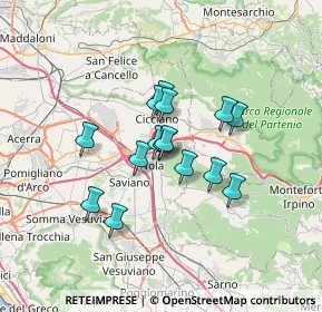 Mappa Piazzetta Giacomo Leopardi, 80032 Casamarciano NA, Italia (5.23067)