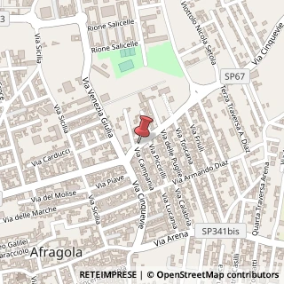 Mappa Via Cinquevie, 46, 80021 Afragola, Napoli (Campania)