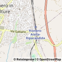 Térkép Rionero in Vulture