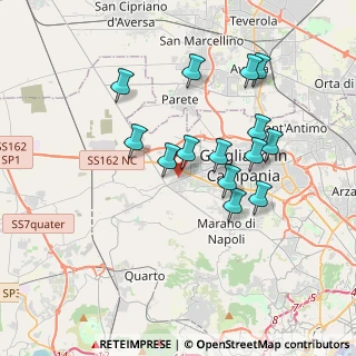 Mappa Via Pozzolaniello, 80019 Qualiano NA, Italia (3.58571)