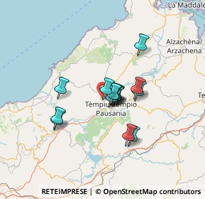 Mappa Località Tarrabau, 07020 Aggius SS, Italia (9.90667)