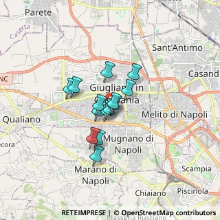 Mappa Strada Comunale Murelle, 80010 Giugliano in Campania NA, Italia (1.13929)