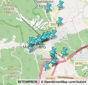 Mappa Via Stanislao Sibilia, 83013 Mercogliano AV, Italia (0.746)