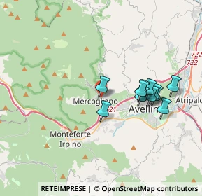 Mappa Via Stanislao Sibilia, 83013 Mercogliano AV, Italia (3.51091)