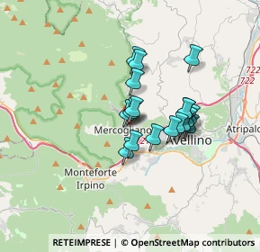 Mappa Via Stanislao Sibilia, 83013 Mercogliano AV, Italia (2.60667)