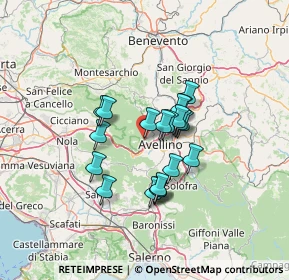 Mappa Via Stanislao Sibilia, 83013 Mercogliano AV, Italia (10.493)