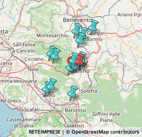 Mappa Via Stanislao Sibilia, 83013 Mercogliano AV, Italia (9.448)