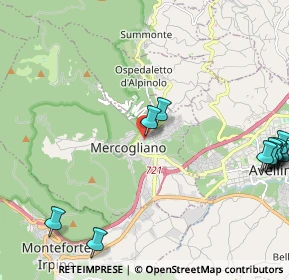 Mappa Via Stanislao Sibilia, 83013 Mercogliano AV, Italia (3.155)