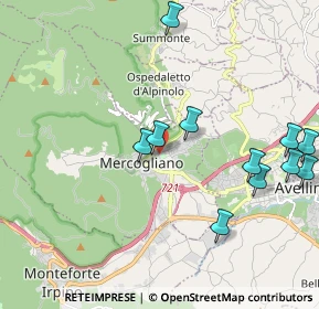 Mappa Via Stanislao Sibilia, 83013 Mercogliano AV, Italia (2.43182)