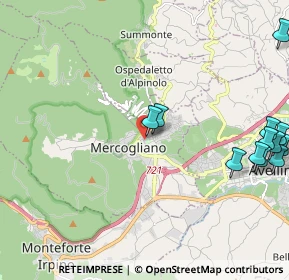 Mappa Via Stanislao Sibilia, 83013 Mercogliano AV, Italia (3.03667)