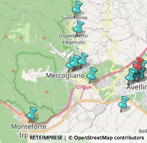Mappa Via Stanislao Sibilia, 83013 Mercogliano AV, Italia (2.67824)