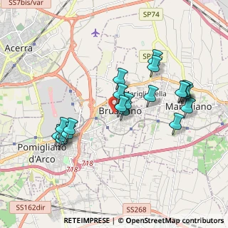 Mappa Via Guglielmo Marconi, 80031 Brusciano NA, Italia (1.966)