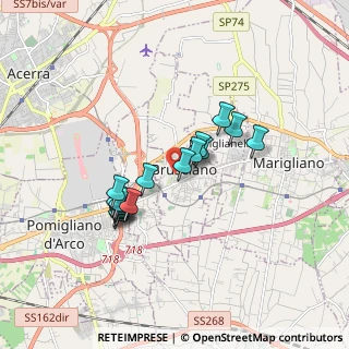 Mappa Via Guglielmo Marconi, 80031 Brusciano NA, Italia (1.54588)