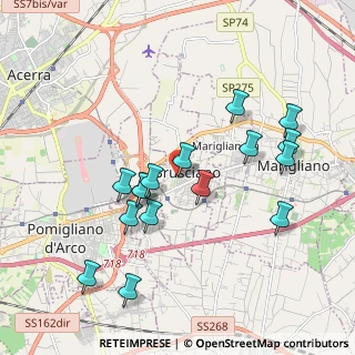 Mappa Via Guglielmo Marconi, 80031 Brusciano NA, Italia (2.05)