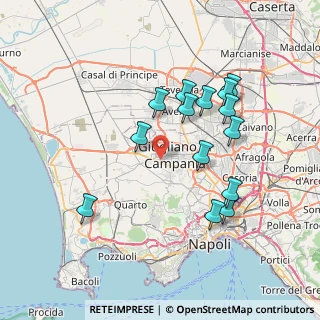 Mappa Via S. Francesco d'Assisi, 80010 Villaricca NA, Italia (7.67143)