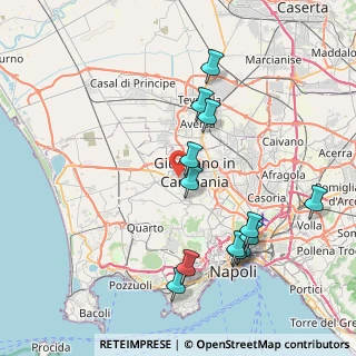 Mappa Via S. Francesco d'Assisi, 80010 Villaricca NA, Italia (8.95385)