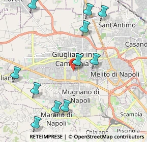 Mappa Via Giacinto Gigante, 80010 Villaricca NA, Italia (2.67182)