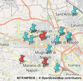 Mappa Via Giacinto Gigante, 80010 Villaricca NA, Italia (2.09125)