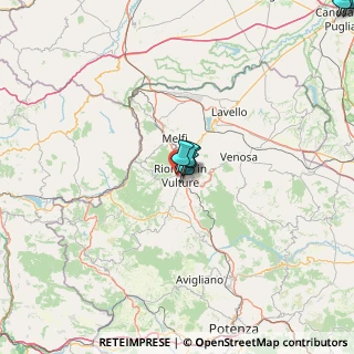Mappa Via Roberto Rossellini, 85028 Rionero in Vulture PZ, Italia (41.66643)