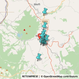 Mappa Via Roberto Rossellini, 85028 Rionero in Vulture PZ, Italia (1.95917)