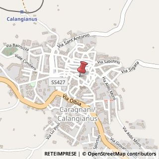 Mappa Corso Vittorio Emanuele, 124, 07023 Calangianus, Olbia-Tempio (Sardegna)