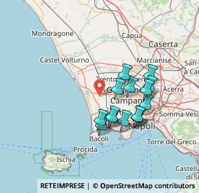 Mappa 81030 Giugliano in Campania NA, Italia (12.95867)