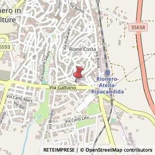 Mappa Via Do, 85028 Rionero in Vulture, Potenza (Basilicata)