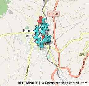 Mappa Via Don Carlo Fasolis, 85028 Rionero In Vulture PZ, Italia (0.52333)